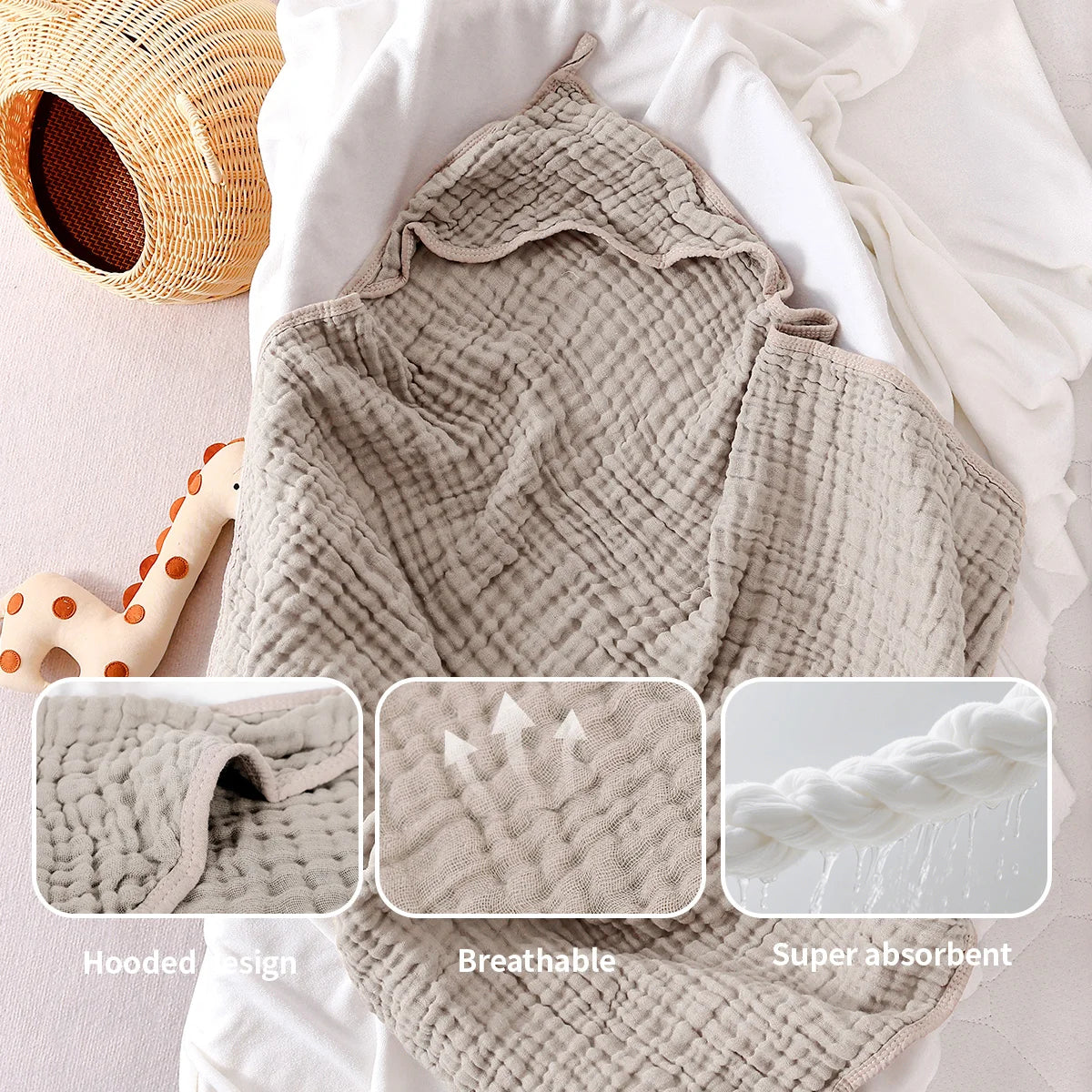 Hooded Baby Towel