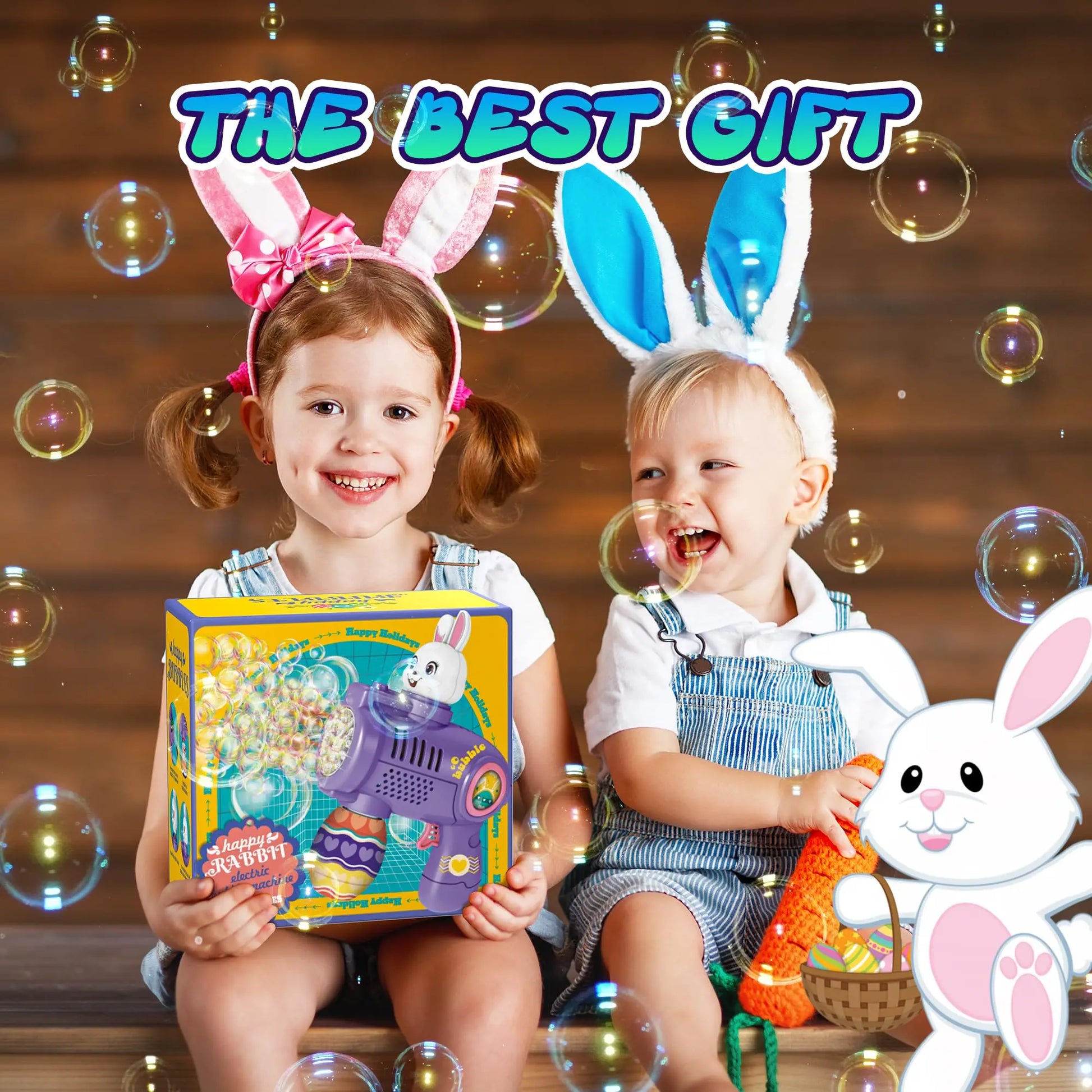 Bubble Maker Gun for Kids