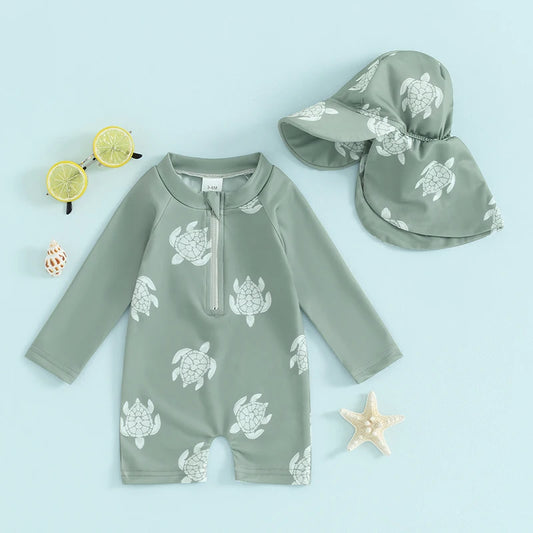 Swimsuit Long Sleeve for Babies