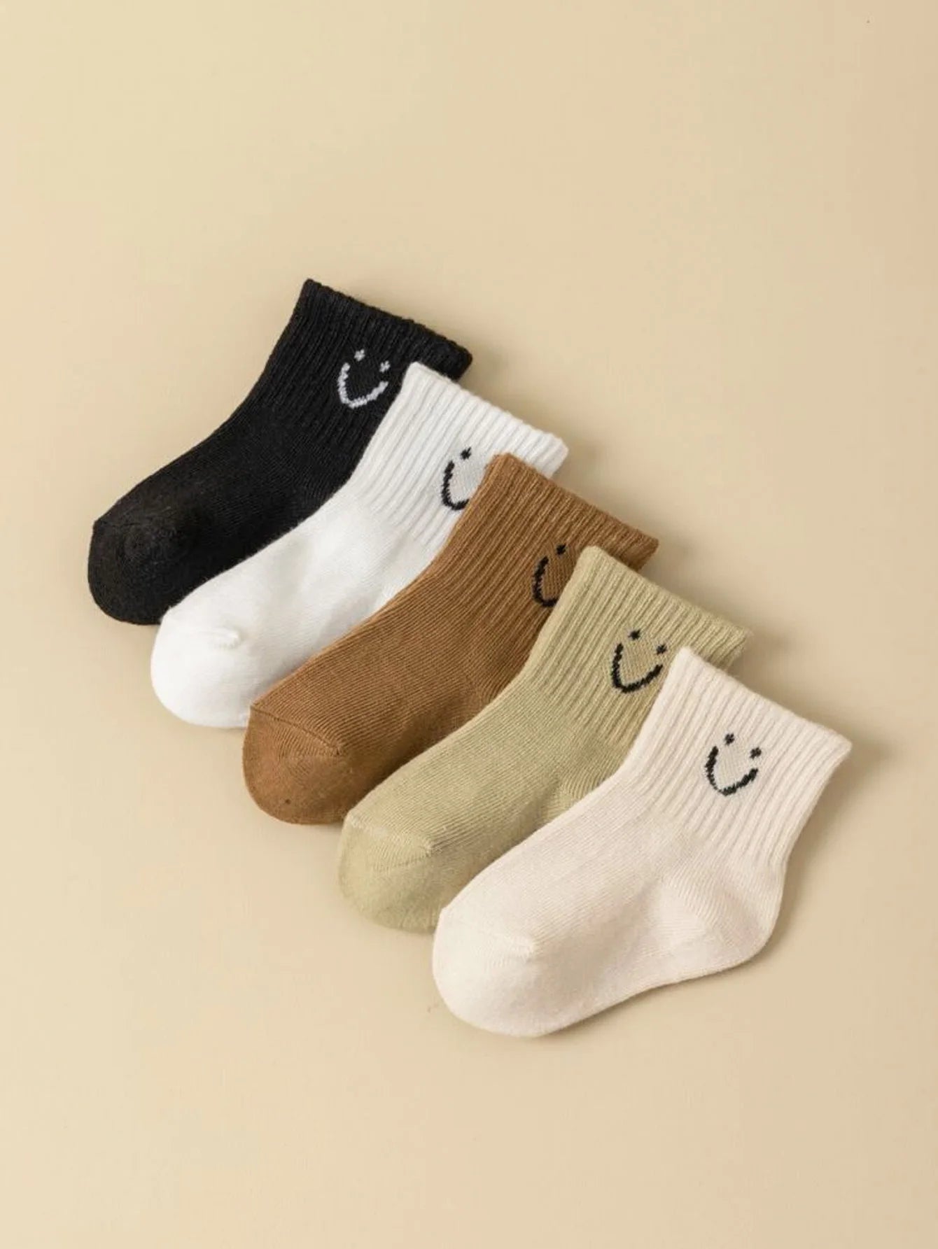 Adorable Smiley Face Baby Socks – Soft & Cheerful Comfort
