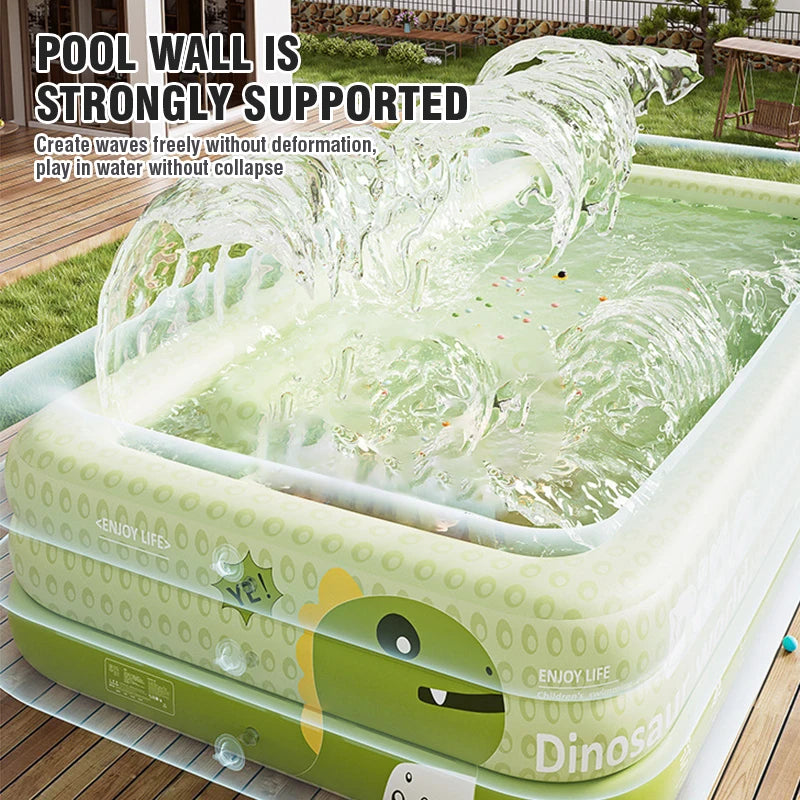 Spacious Inflatable Swimming Pool