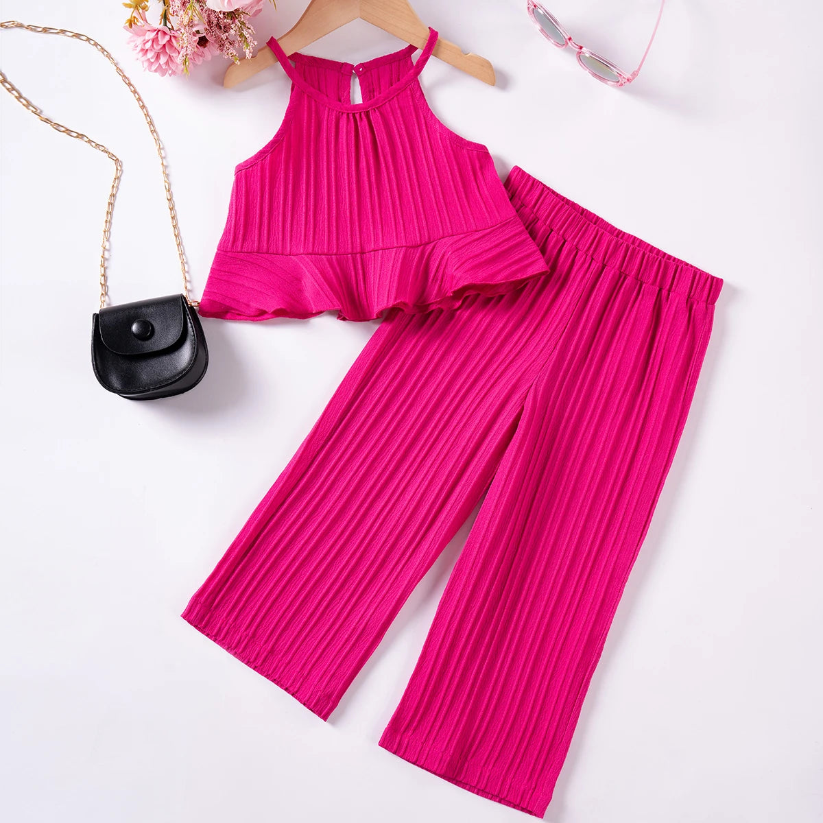 Charming 2 Pieces Dress Set for Girls