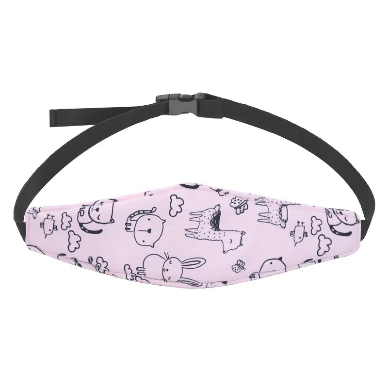 Soft Baby Car Seat Head Support Band for Safe Naps