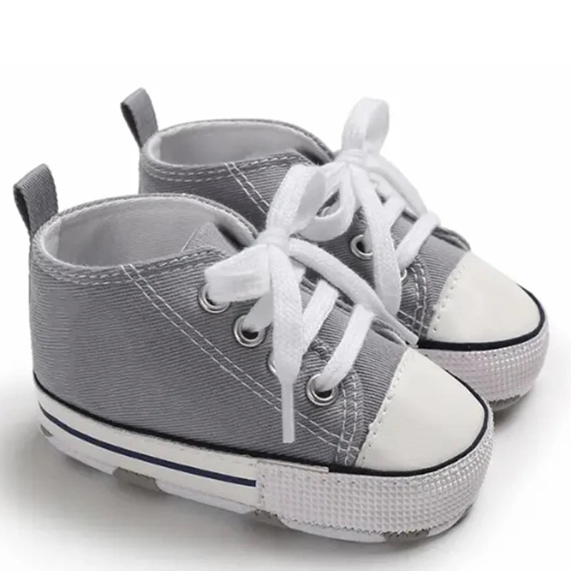 Trendy Canvas Casual Sneakers for Babies – Soft & Secure