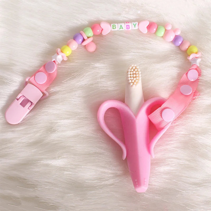 Colorful Newborn Pacifier Clips