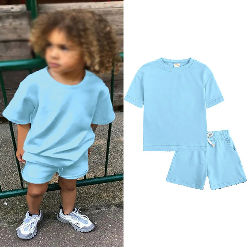 Cotton Basic Tracksuits for Kids