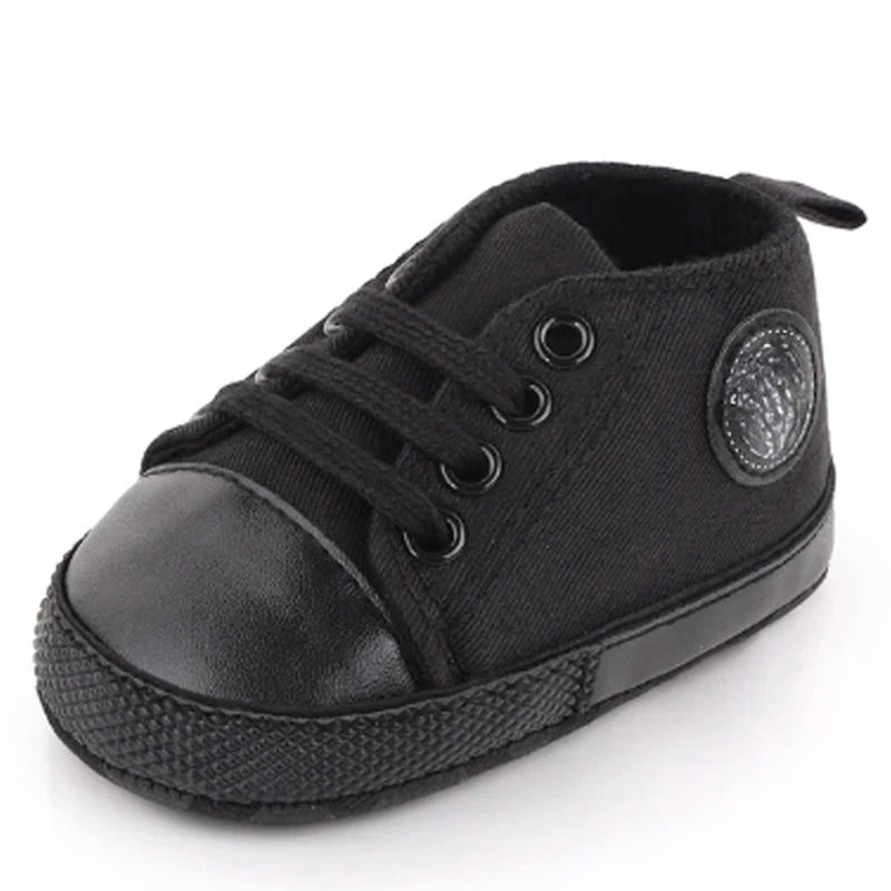 Trendy Canvas Casual Sneakers for Babies – Soft & Secure