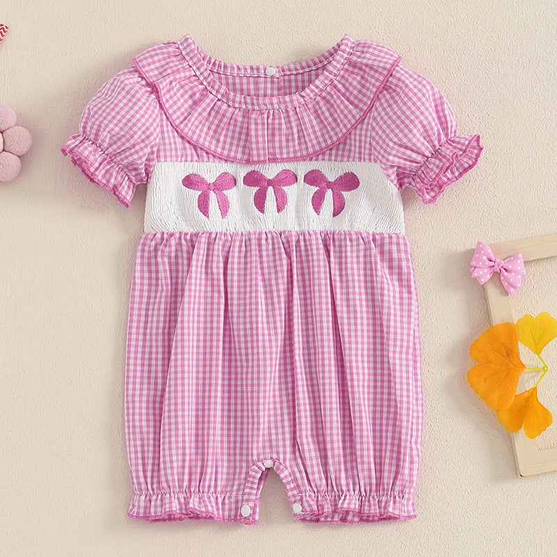 Toddler Girls Floral Print Sleeveless Ruffle Romper Crew Neck Jumpsuit Summer Outfit Easter Clothes Beachwear Dress