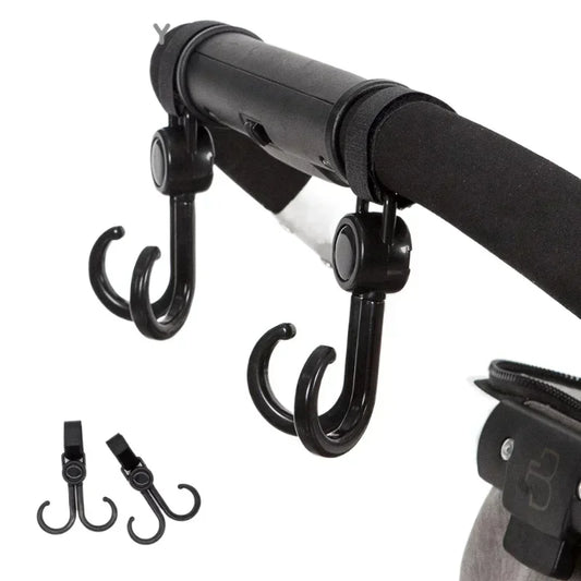 Heavy-Duty Shopping Cart Hooks for Stroller & Bags