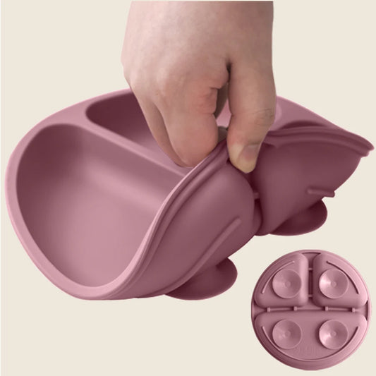 Baby Silicone Plate with Suction