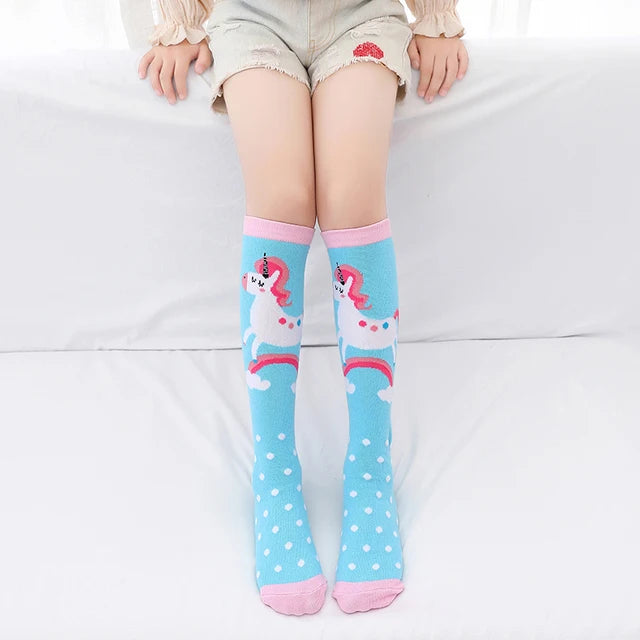 Adorable Girls Over Knee Socks