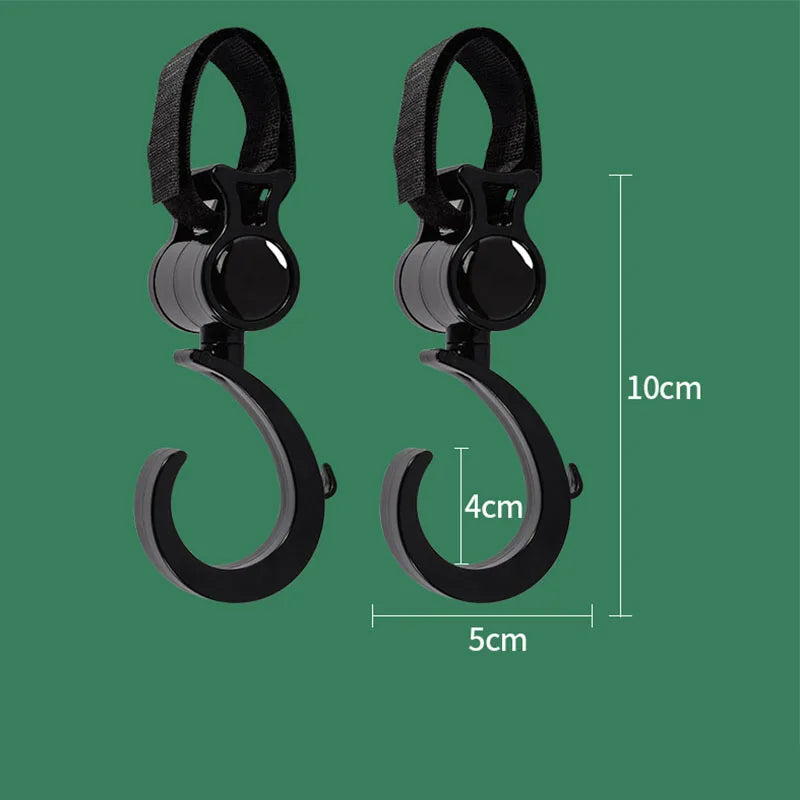 Strong 2PCS Pram Hook Set