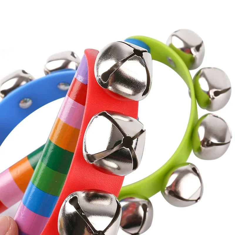 Colorful Hand Held Bell