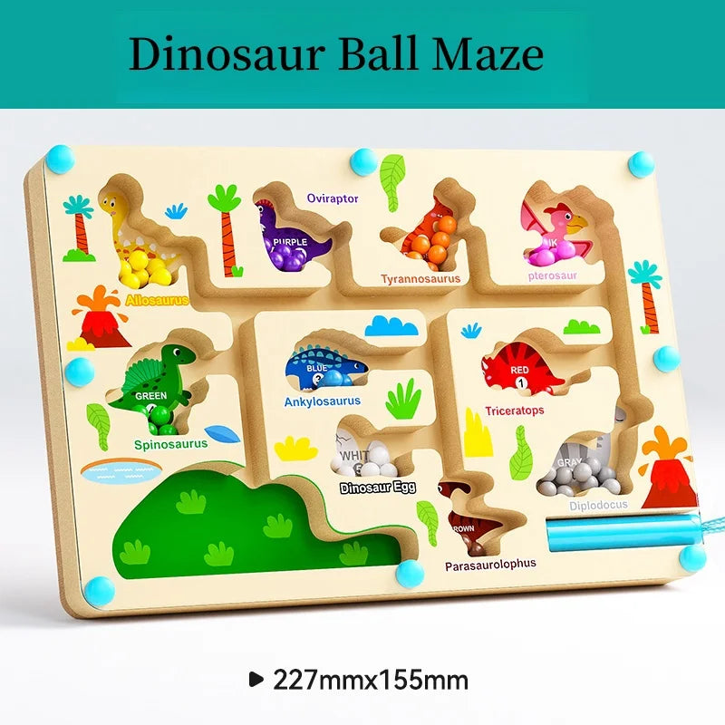 Color Sorting Magnetic Maze Toy – Fun STEM Learning Board