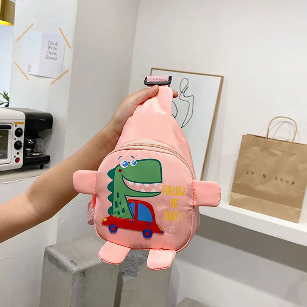 Children Cross Dinosaur Bag