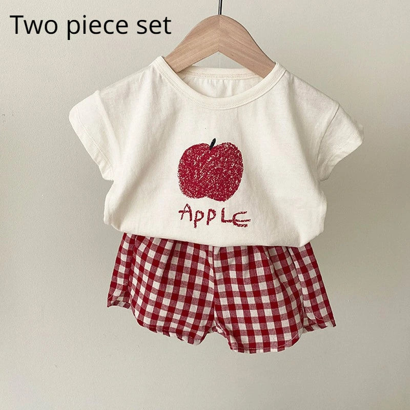 Baby Fruit Outfit Set – Fun & Comfy 2 Piece Summer Wear