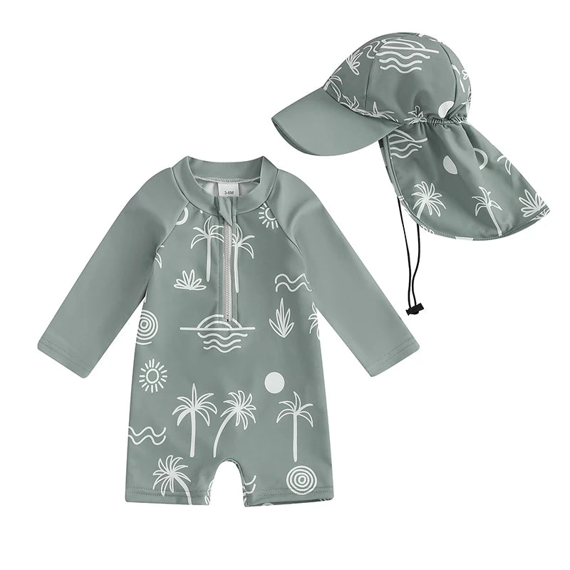 Swimsuit Long Sleeve for Babies