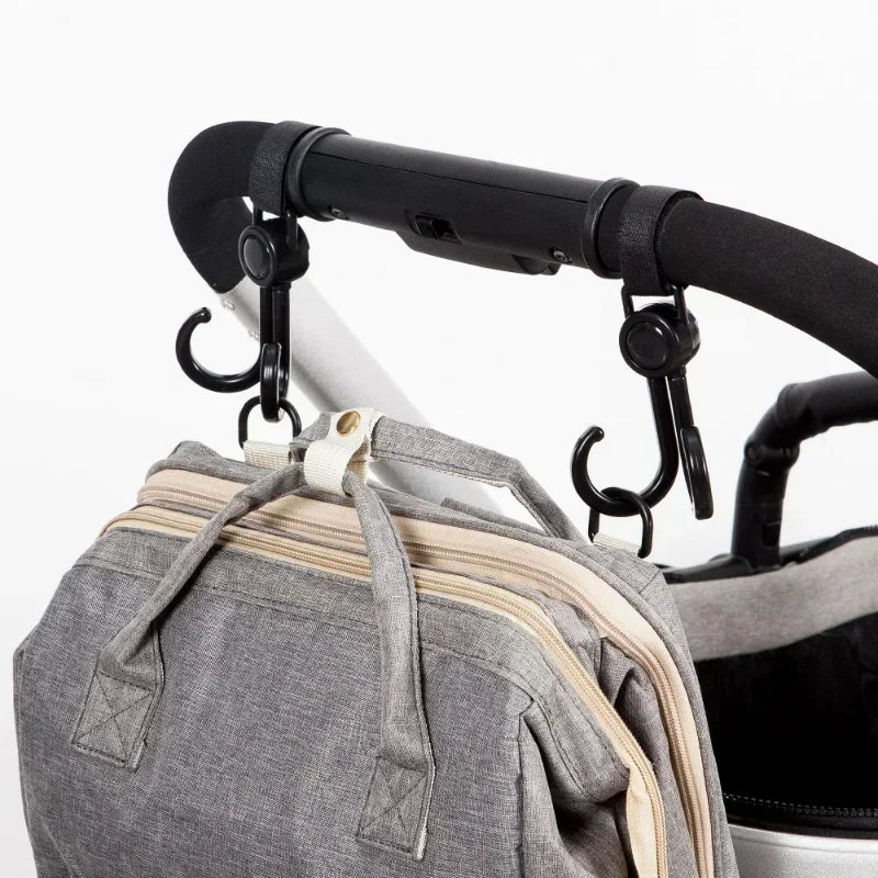 Heavy-Duty Shopping Cart Hooks for Stroller & Bags