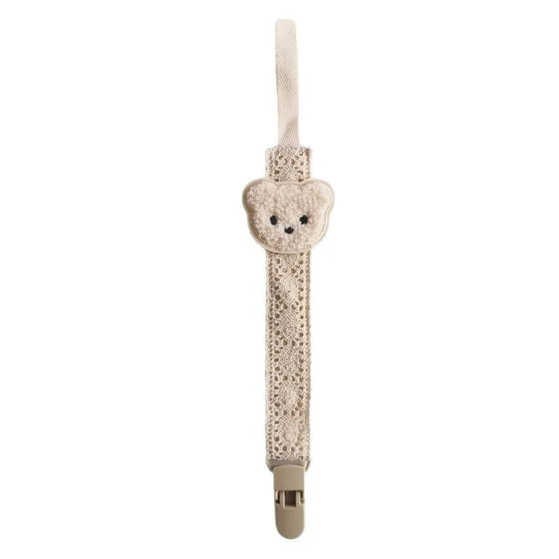 Adorable Bear Pacifier Anti Drop Chain