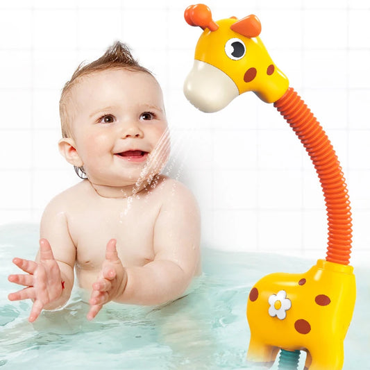Giraffe Water Sprayer Electric Bath Toy for Kids