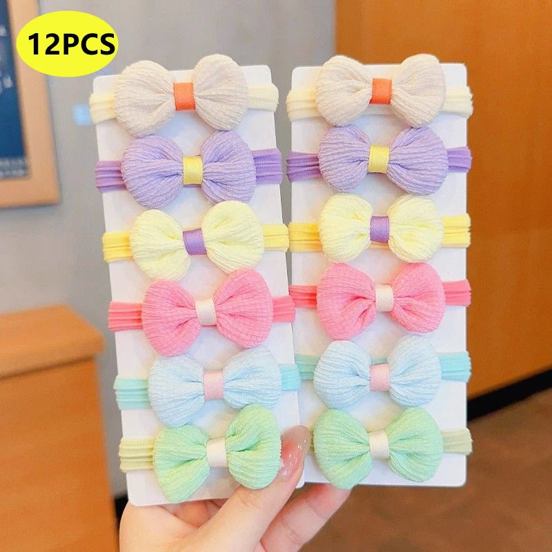 Charming Flowers Hair Bands Set – Perfect for Toddlers