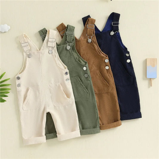 Stylish Baby Jumpsuit Pants With Suspenders