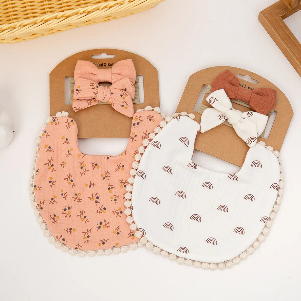 Stylish Baby Bibs Set – Soft, Absorbent & Adorable Designs