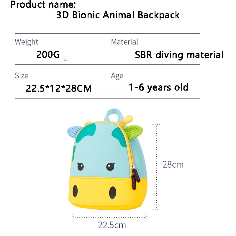 Children 3D School Bags