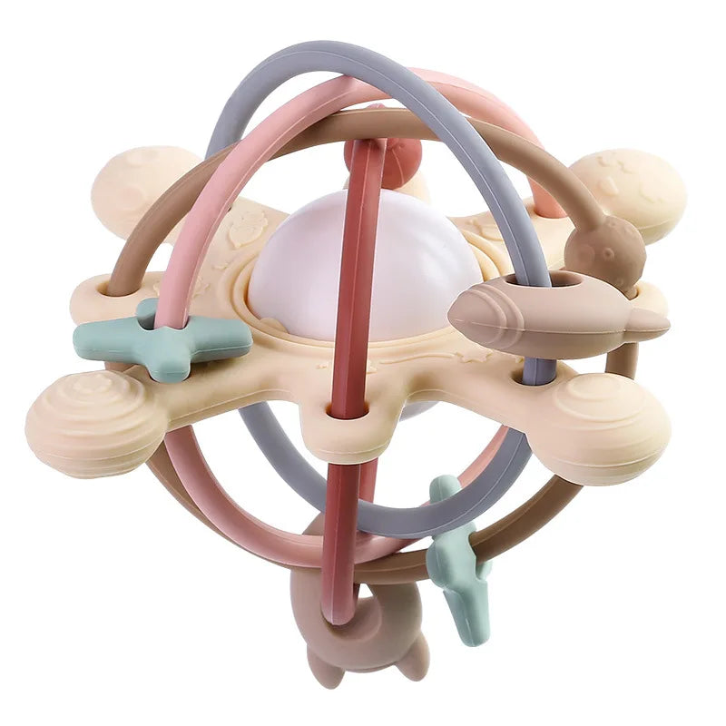 Montessori Baby Sensory Teether Toy – Safe & Soothing Fun