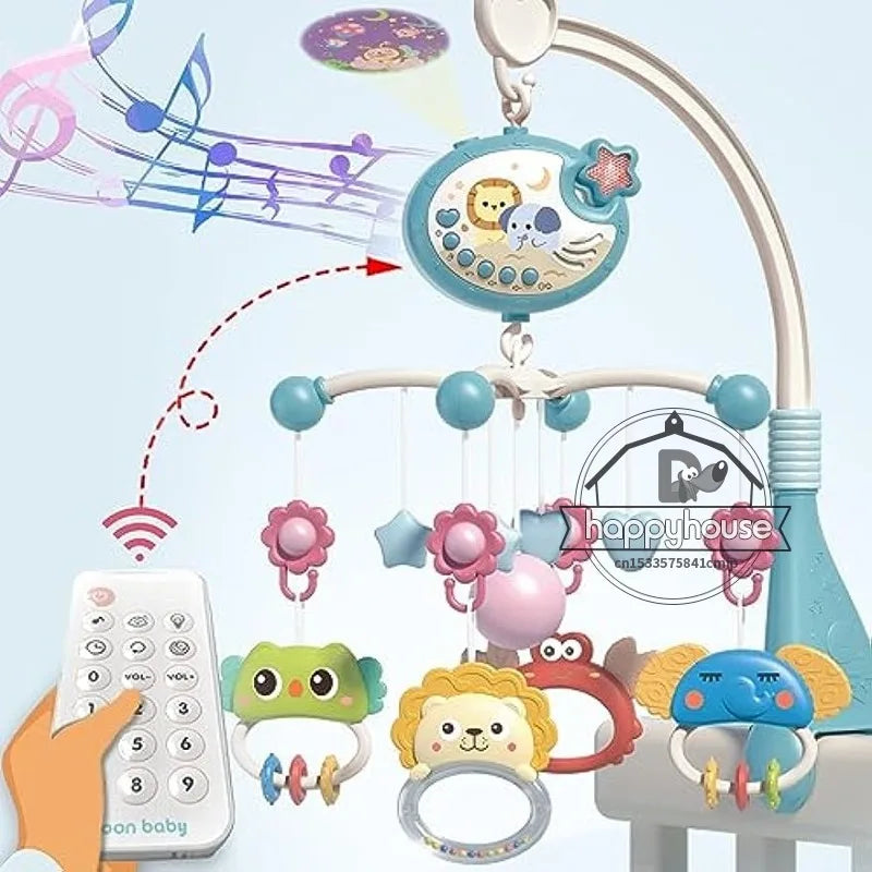 Soothing Musical Cot Mobile With Remote