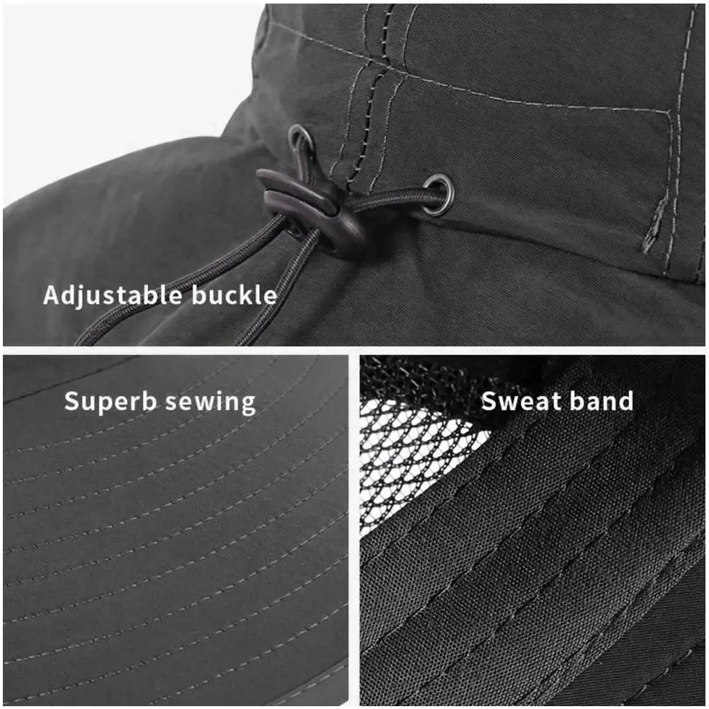 UPF 50+ Wide Brim Sun Hat – Ultimate UV Protection
