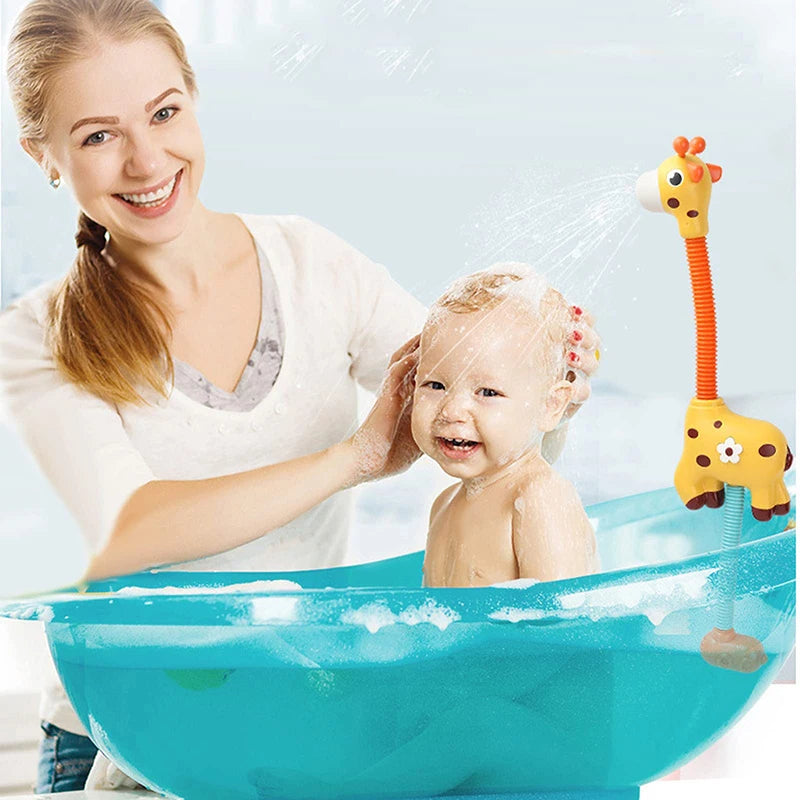 Giraffe Water Sprayer Electric Bath Toy for Kids
