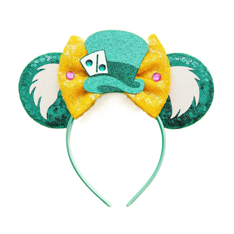Charming Girl Hair Accessories Set with Cartoon Headbands