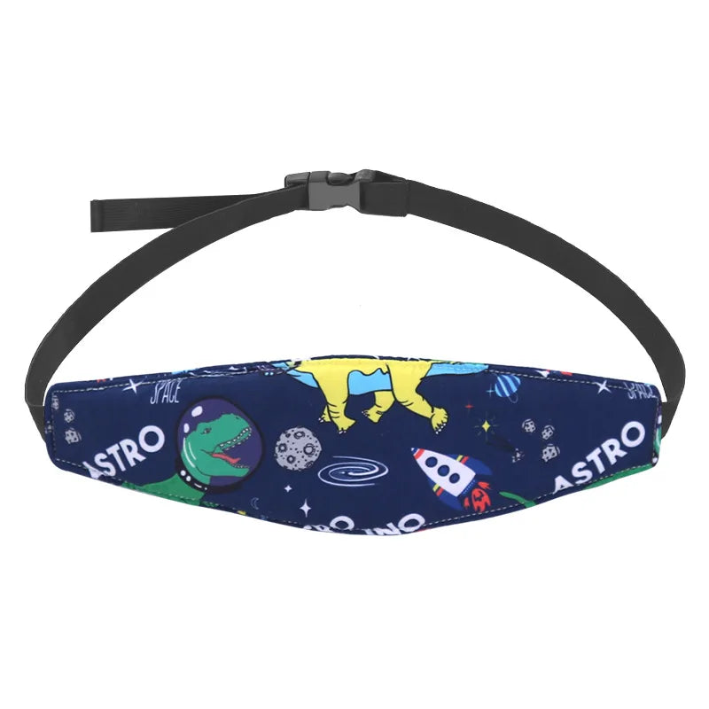 Soft Baby Car Seat Head Support Band for Safe Naps