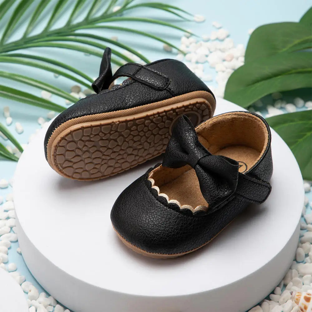 Elegant Baby Girl Walking Shoes – Stylish First Steps