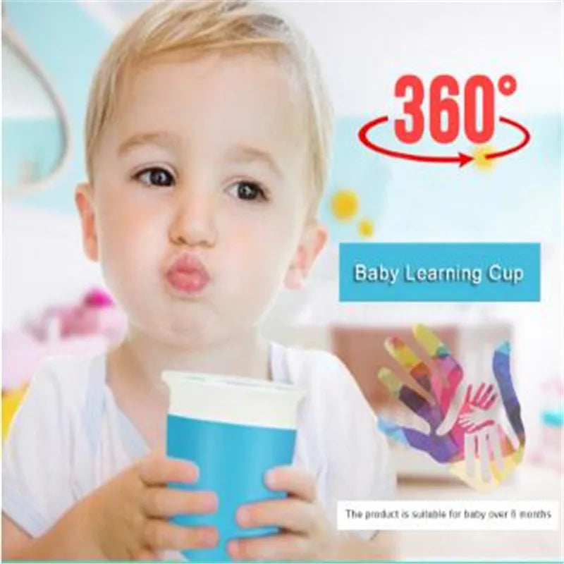 360° Leak-Proof Magic Cup for Toddlers – Spill-Free Sips