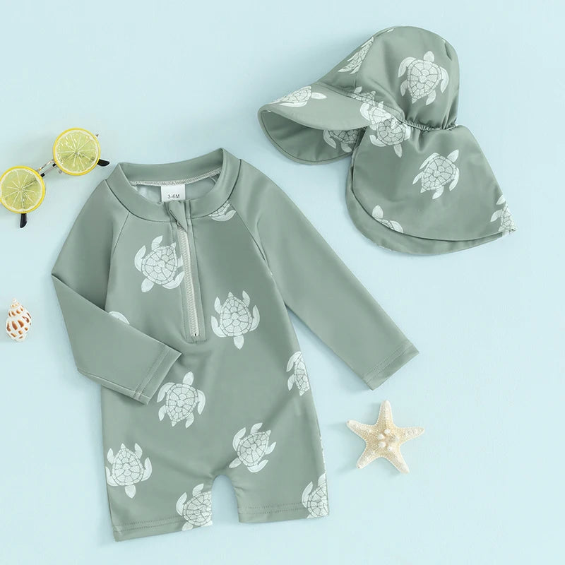 Swimsuit Long Sleeve for Babies