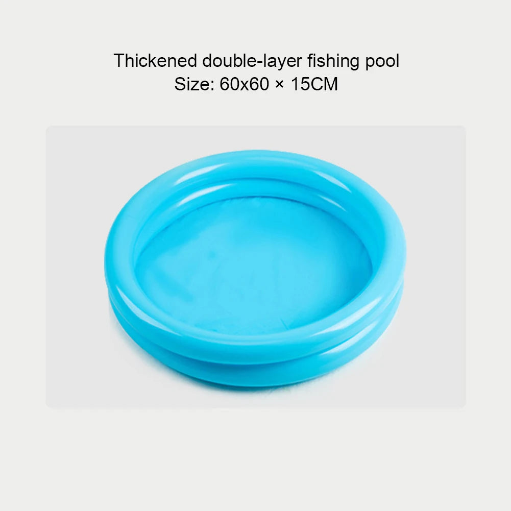 Compact Small Inflatable Kiddie Pool