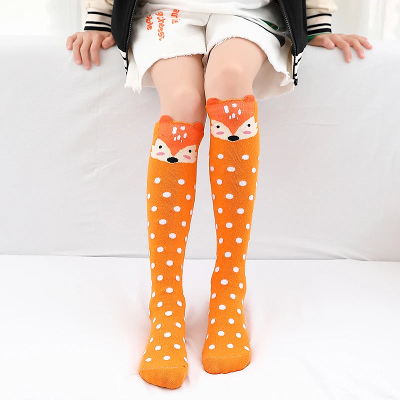 Adorable Girls Over Knee Socks