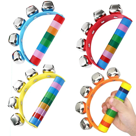 Colorful Hand Held Bell