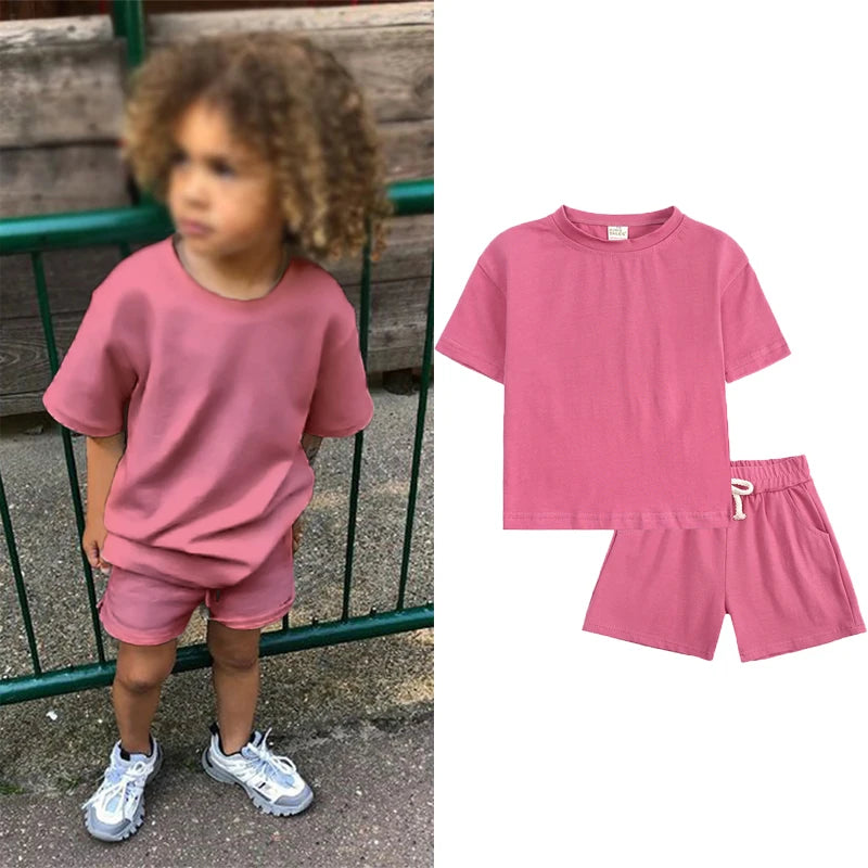 Cotton Basic Tracksuits for Kids