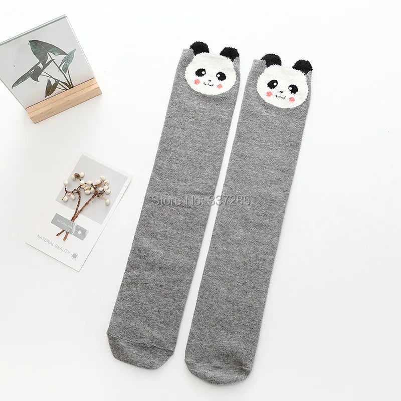 Adorable Girls Over Knee Socks