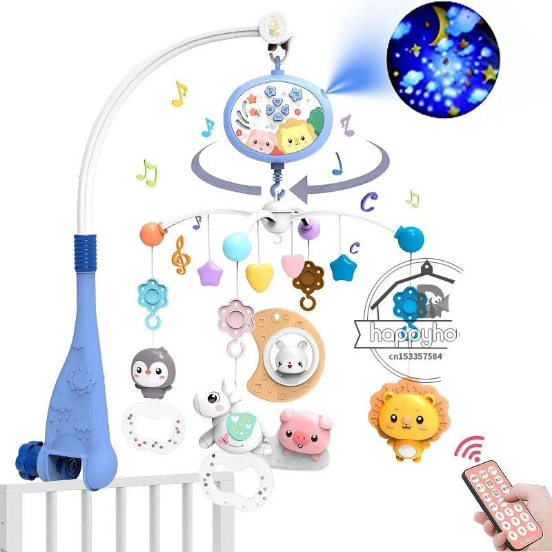 Soothing Musical Cot Mobile With Remote