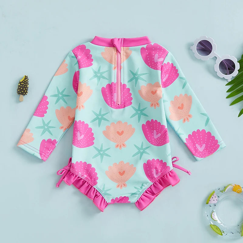Girls Swimsuit Rompers