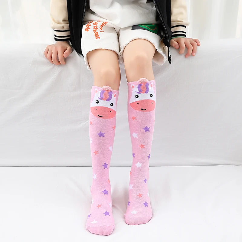 Adorable Girls Over Knee Socks