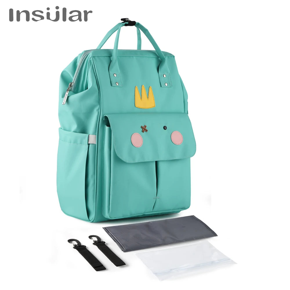 Cute Waterproof Diaper Backpack – Stylish & Practical Baby Gear