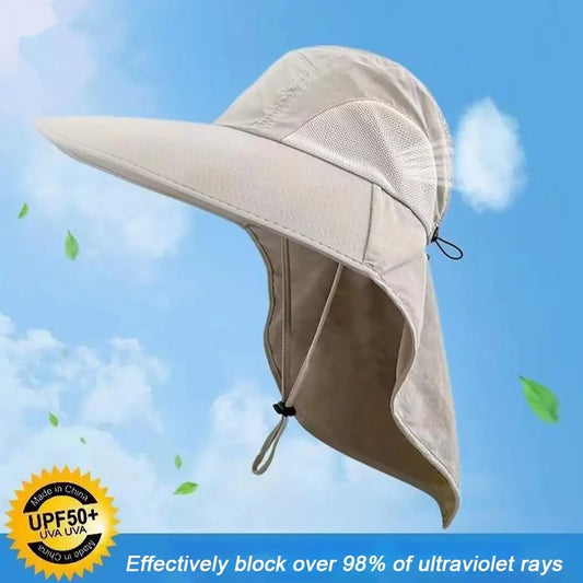 UPF 50+ Wide Brim Sun Hat – Ultimate UV Protection