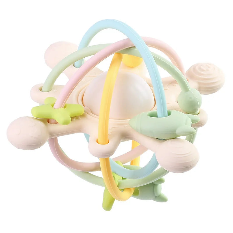 Montessori Baby Sensory Teether Toy – Safe & Soothing Fun