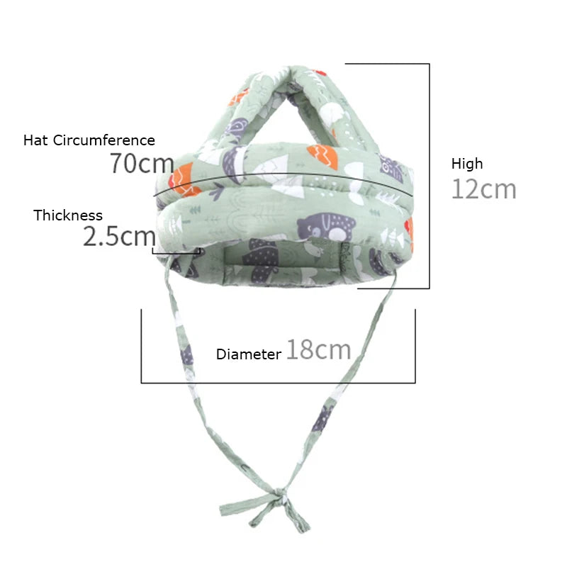Soft Baby Head Protection Helmet