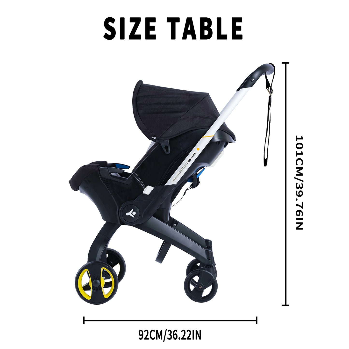 Smart Foldable Baby Stroller